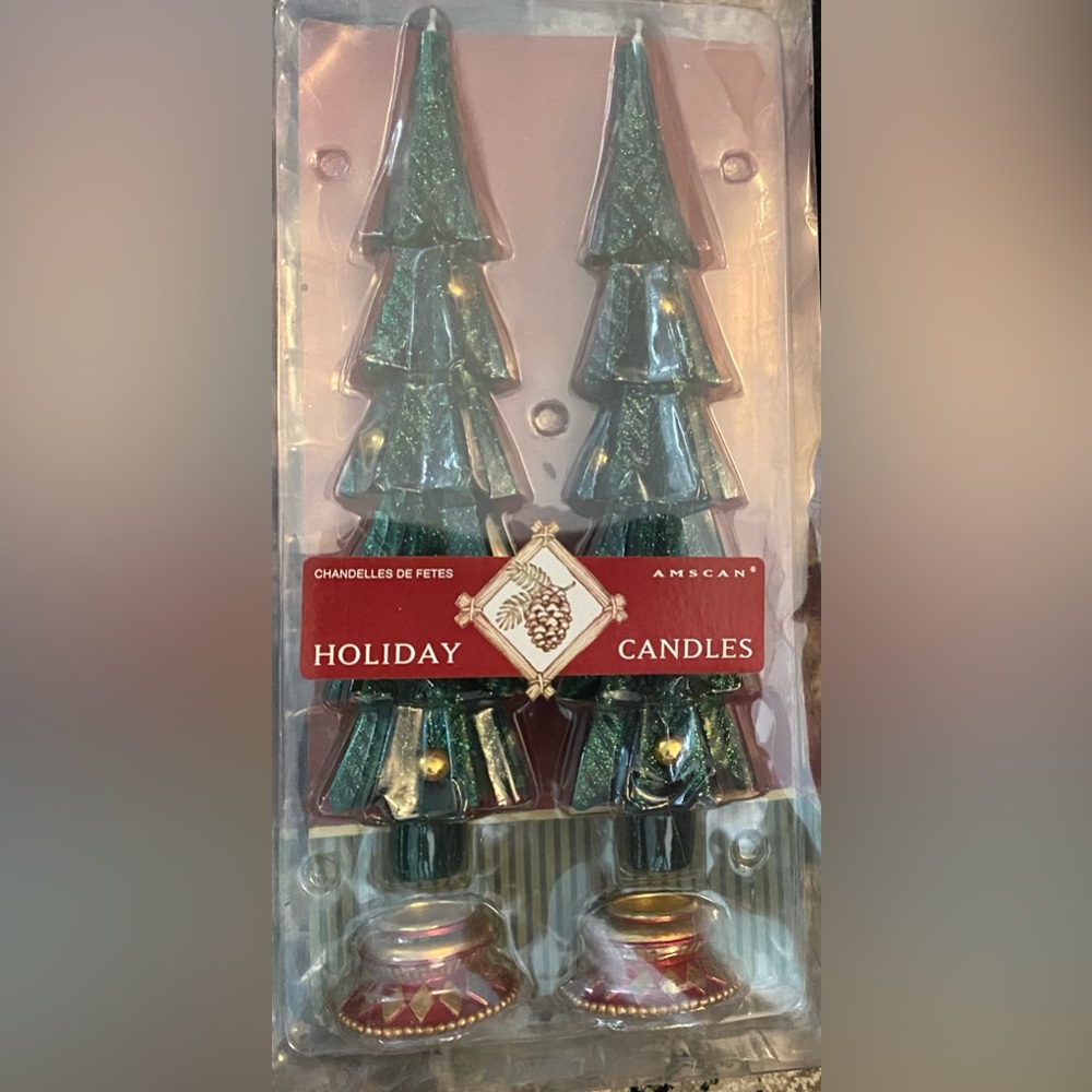 NEW Christmas TREE candles